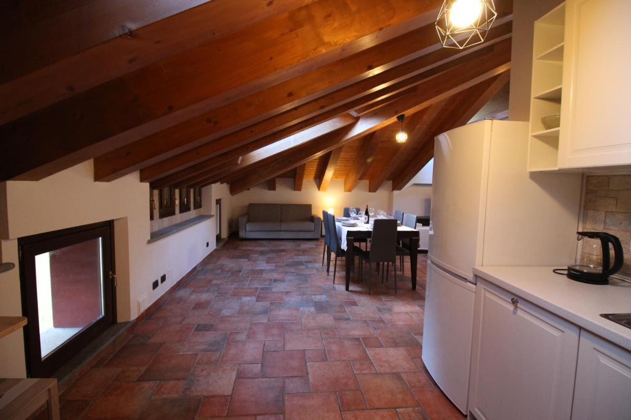 Apartament Attico Dell'Aquila Brusson Zewnętrze zdjęcie
